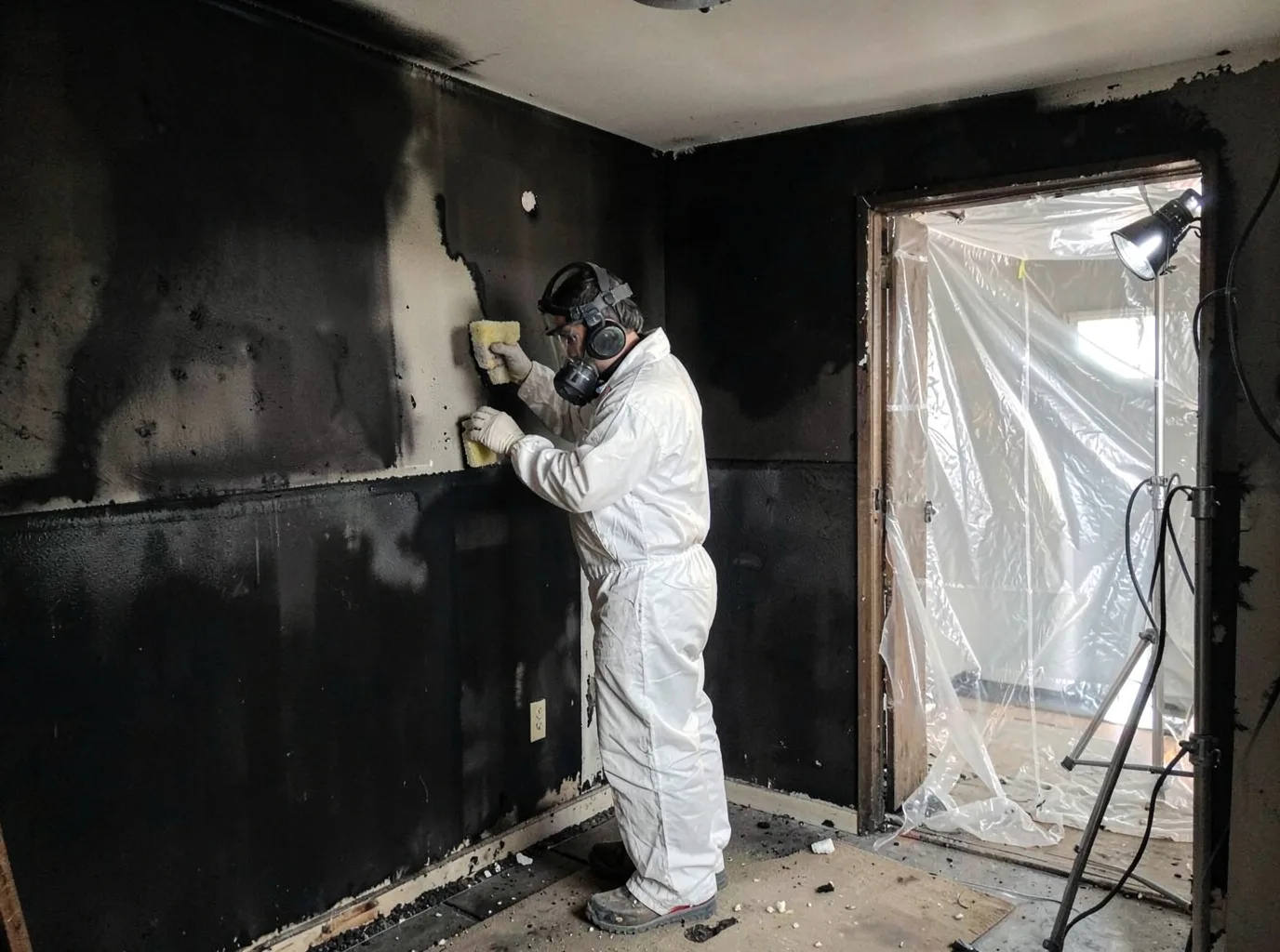 Fire Damage Restoration company in Nellis, WV